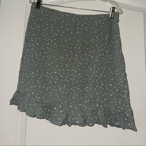 Abercrombie & Fitch Linen flowy skirt